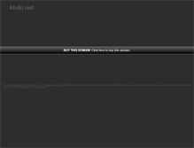 Tablet Screenshot of kluki.net